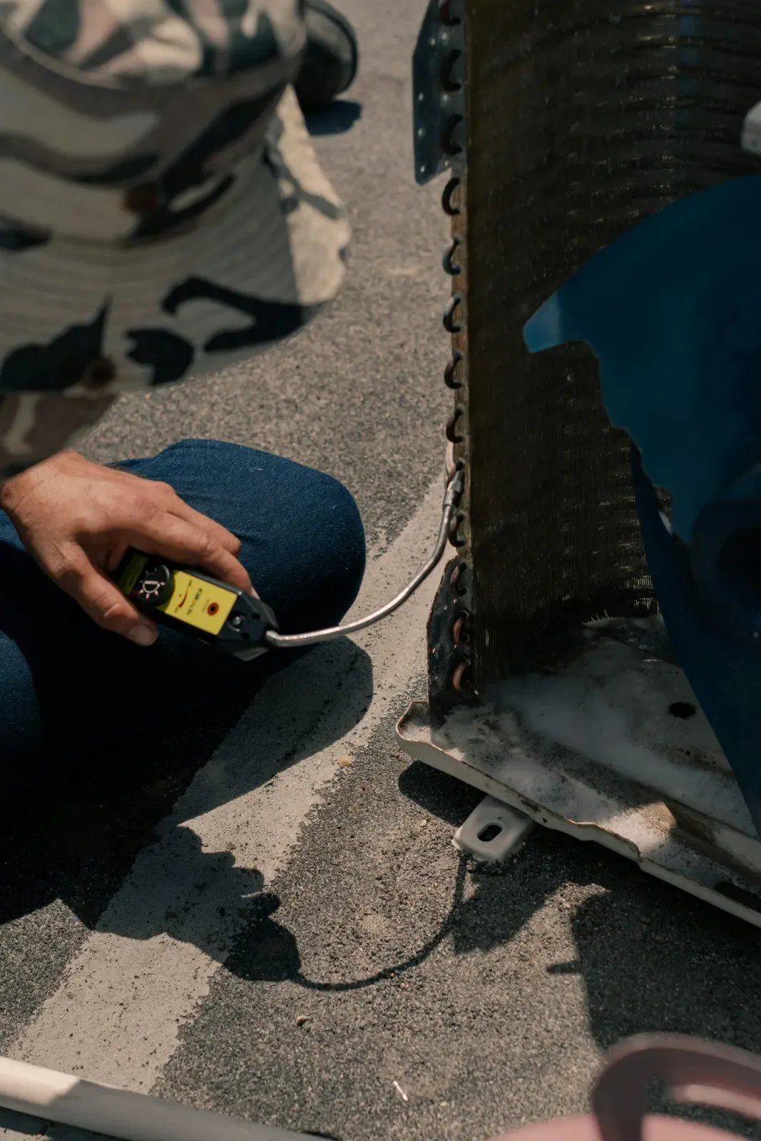 Équipement professionnel de détection de fuite utilisé par SDR Habitat 44